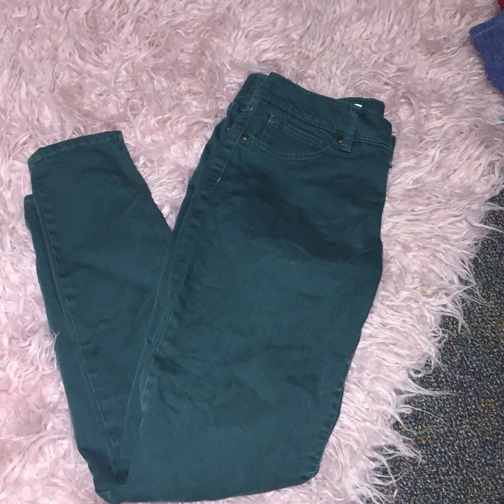 Green denim!